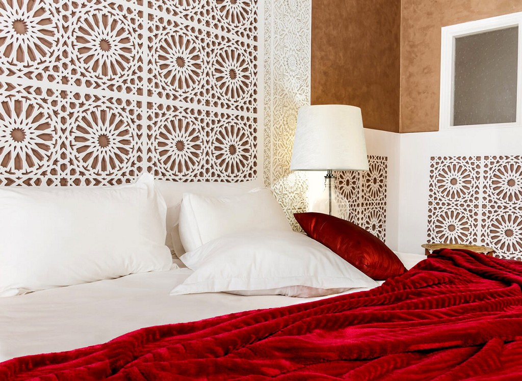 Интерьер спальни в арабском стиле