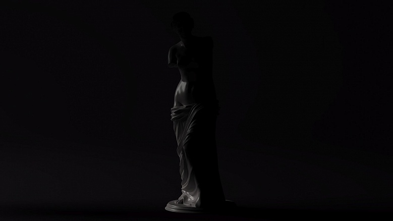 Скульптура Венеры - декор из гипса - 7825