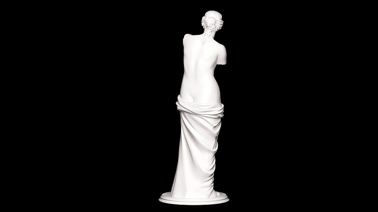 Скульптура Венеры - декор из гипса - 7831