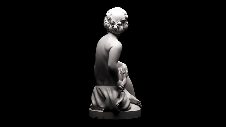 Скульптура Психеи - декор из гипса - 8006