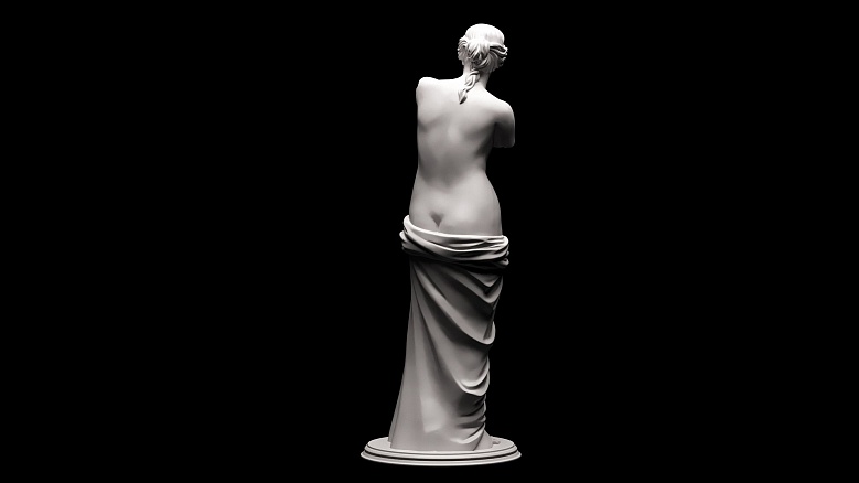 Скульптура Венеры - декор из гипса - 7819