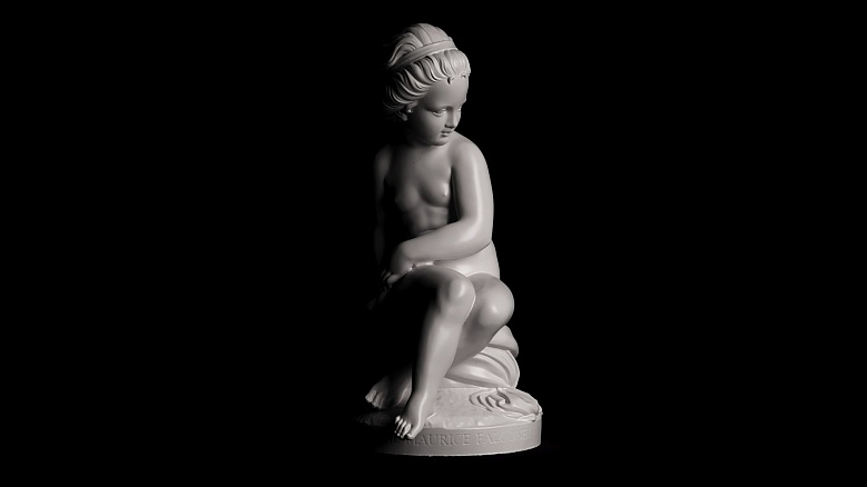 Скульптура Психеи - декор из гипса - 7996