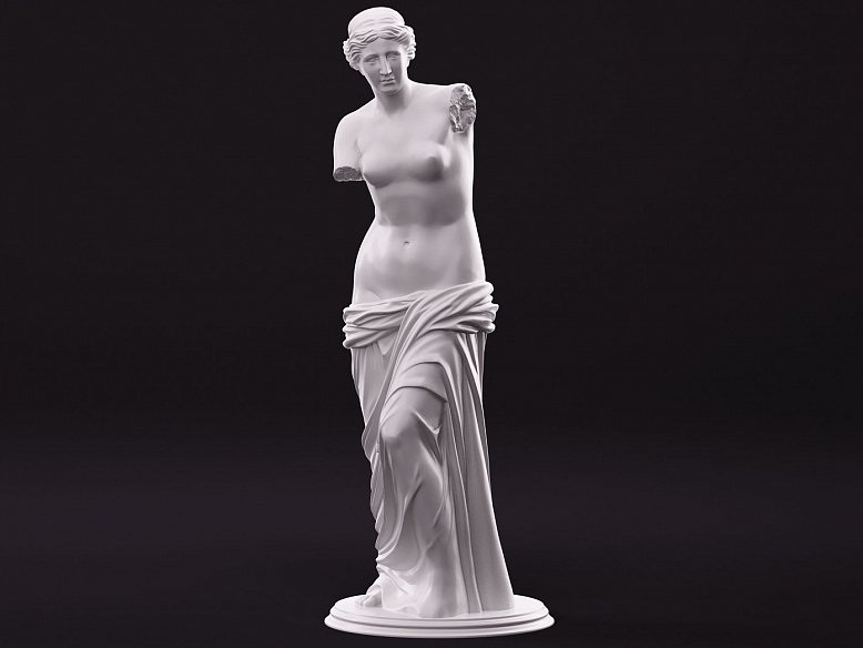 Скульптура Венеры - декор из гипса