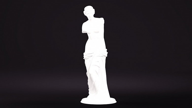 Скульптура Венеры - декор из гипса - 7816