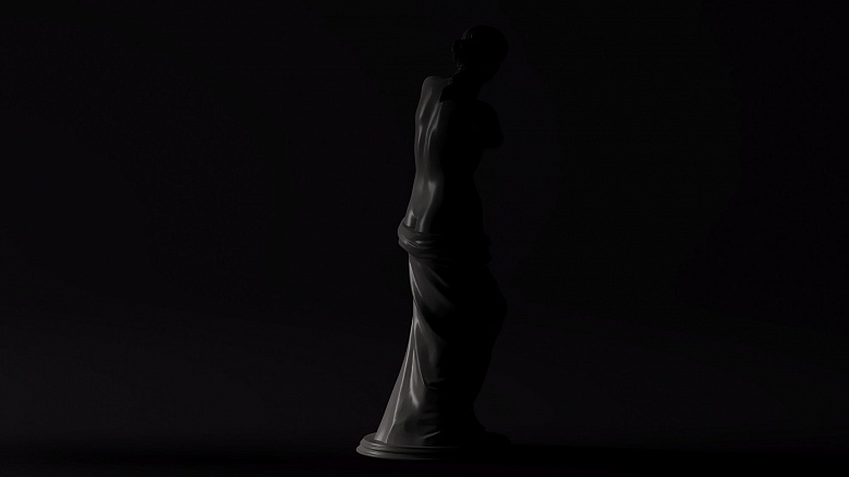 Скульптура Венеры - декор из гипса - 7821