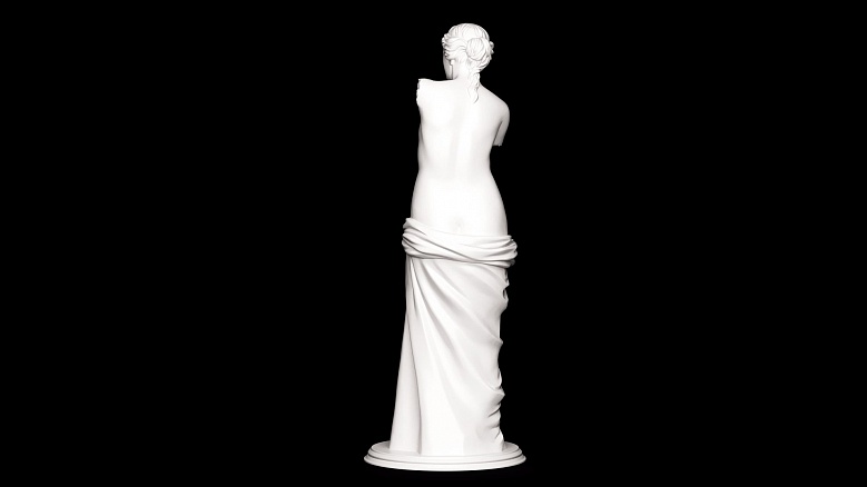 Скульптура Венеры - декор из гипса - 7829