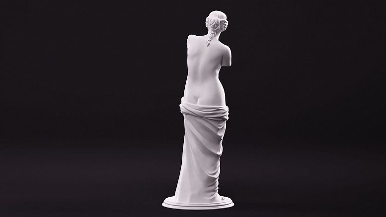 Скульптура Венеры - декор из гипса - 7809