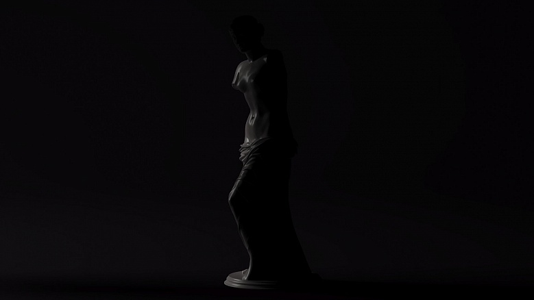 Скульптура Венеры - декор из гипса - 7823