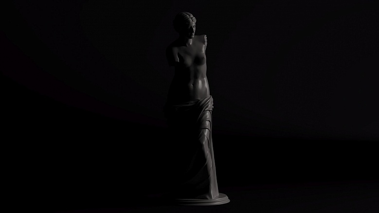 Скульптура Венеры - декор из гипса - 7852