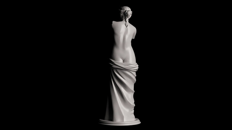 Скульптура Венеры - декор из гипса - 7842