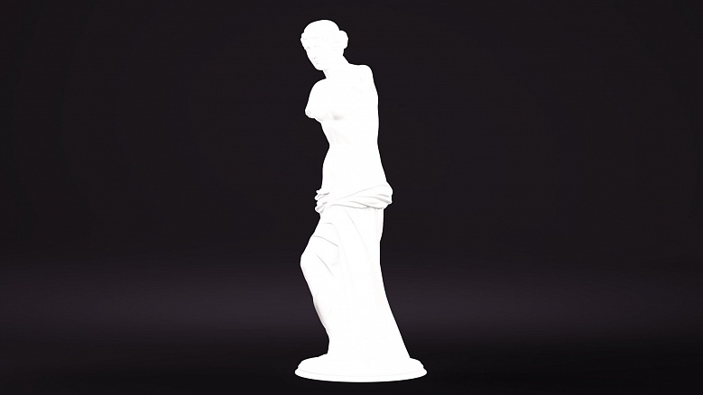 Скульптура Венеры - декор из гипса - 7814