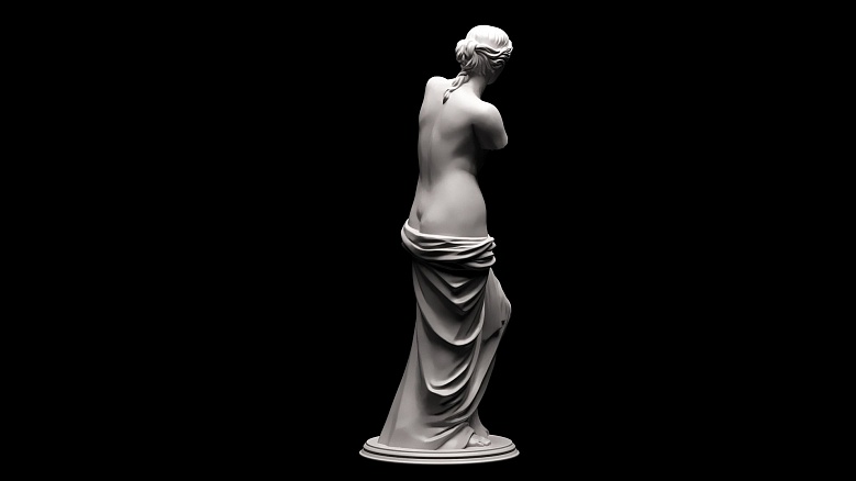 Скульптура Венеры - декор из гипса - 7818