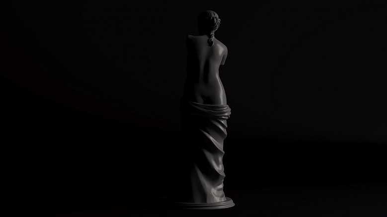 Скульптура Венеры - декор из гипса - 7848