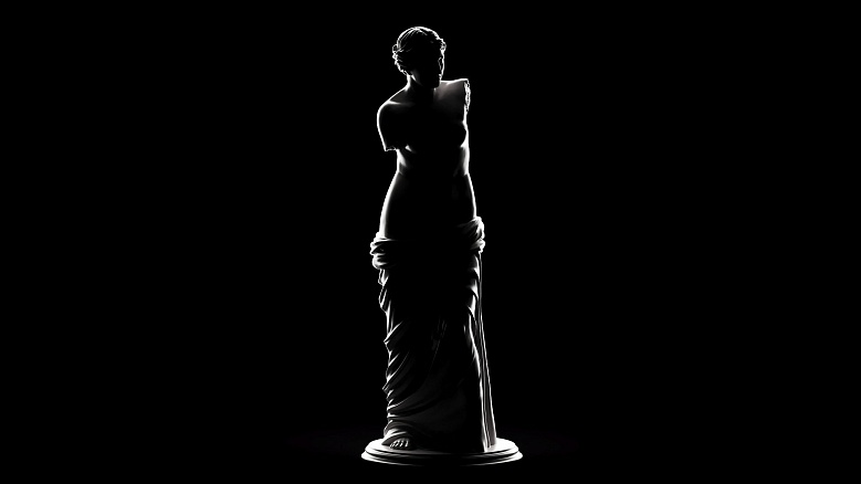 Скульптура Венеры - декор из гипса - 7839