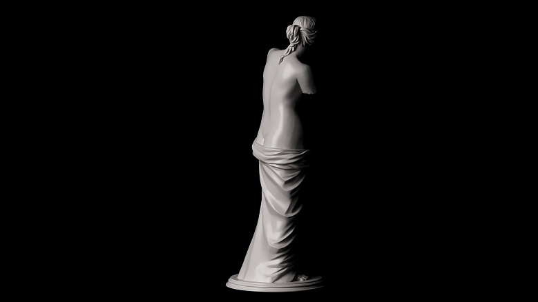 Скульптура Венеры - декор из гипса - 7855
