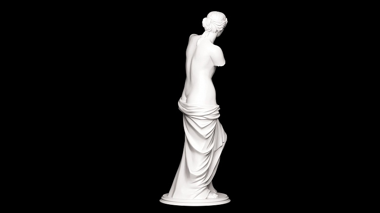 Скульптура Венеры - декор из гипса - 7830