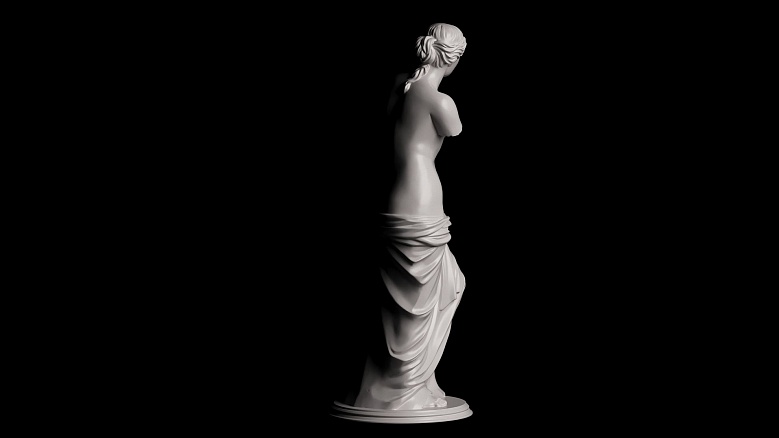 Скульптура Венеры - декор из гипса - 7843